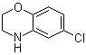 structure of CAS# 70558-11-1, 6-氯-3,4-二氢-2H-1,4-苯并恶嗪