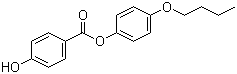 structure of CAS# 70568-44-4, 4-Butoxyphenyl 4-hydroxybenzoate