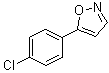CAS # 7064-32-6, 5-(4-Chlorophenyl)isoxazole