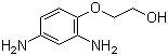 structure of CAS# 70643-19-5, 2,4-Diaminophenoxyethanol