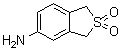 structure of CAS# 70654-85-2, 5-氨基-1,3-二氢苯并[c]噻吩 2,2-二氧化物