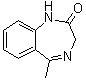 CAS 登录号：70656-87-0, 1,3-二氢-5-甲基-2H-1,4-苯并二氮杂卓-2-酮