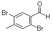 structure of CAS# 706820-09-9, 2,5-二溴-4-甲基苯甲醛