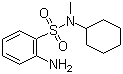 structure of CAS# 70693-59-3, 邻氨基苯磺酰-N-甲基环己胺