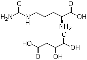 structure of CAS# 70796-17-7, 瓜氨酸苹果酸盐