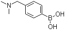 structure of CAS# 70799-12-1, B-[4-[(Dimethylamino)methyl]phenyl]boronic acid