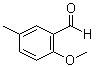 structure of CAS# 7083-19-4, 5-Methyl-2-methoxybenzaldehyde