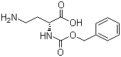 structure of CAS# 70882-66-5, N-alpha-苄氧羰基-D-2,4-二氨基丁酸