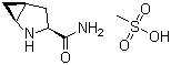 structure of CAS# 709031-45-8, (1S,3S,5S)-2-氮杂二环[3.1.0]己烷-3-甲酰胺甲烷磺酸盐