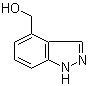 structure of CAS# 709608-85-5, 1H-Indazole-4-methanol