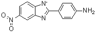 CAS # 70971-80-1, 4-(5-Nitro-1H-benzimidazol-2-yl)benzenamine ion