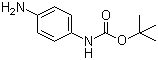 structure of CAS# 71026-66-9, (4-氨基苯基)氨基甲酸叔丁酯
