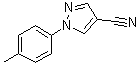 CAS # 712-72-1, 1-(4-Methylphenyl)-1H-pyrazole-4-carbonitrile