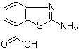 structure of CAS# 71224-95-8, 2-氨基苯并噻唑-7-甲酸