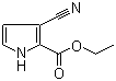CAS # 7126-44-5, 3-Cyano-1H-pyrrole-2-carboxylic acid ethyl ester
