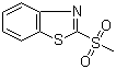 structure of CAS# 7144-49-2, 2-(甲磺酰基)苯并噻唑
