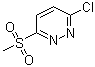 structure of CAS# 7145-62-2, 3-Chloro-6-(methylsulfonyl)pyridazine