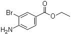 4-氨基-3-溴苯甲酸乙酯分子结构 (CAS 7149-03-3)