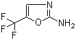 5-(Trifluoromethyl)-1,3-oxazol-2-amine molecular structure (CAS 714972-00-6)