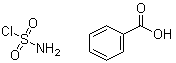CAS # 71501-50-3, Sulfamoyl chloride benzoate, Benzoic acid, compd. with sulfamoyl chloride (1:1)