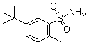 2-Methyl-5-tert-butylbenzenesulfonamide molecular structure (CAS 7155-00-2)