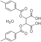 structure of CAS# 71607-31-3, 二对甲基苯甲酰-D-酒石酸一水物