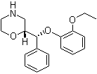 structure of CAS# 71620-89-8, 瑞波西汀
