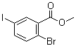 structure of CAS# 717880-58-5, 2-溴-5-碘苯甲酸甲酯