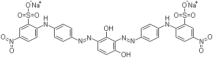 CAS # 71799-43-4, Acid Brown 354, Disodium 2,2'-[(2,4-dihydroxy-1,3-phenylene)bis(azo-4,1-phenyleneimino)]bis(5-nitrobenzenesulphonate)