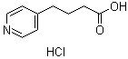 structure of CAS# 71879-56-6, 4-Pyridinebutyric acid hydrochloride