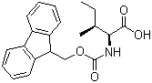 structure of CAS# 71989-23-6, Fmoc-L-异亮氨酸