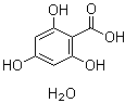 structure of CAS# 71989-93-0, 2,4,6-Trihydroxybenzoic acid monohydrate