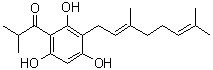 CAS # 72008-03-8, 3-Geranyl-1-(2'-methylpropanoyl)phloroglucinol