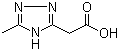 structure of CAS# 720706-28-5, 3-甲基-1H-1,2,4-三唑-5-乙酸