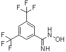 structure of CAS# 72111-09-2, N-羟基-3,5-二(三氟甲基)苯甲脒