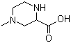CAS # 721876-16-0, 4-Methyl-2-piperazinecarboxylic acid