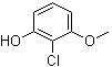 structure of CAS# 72232-49-6, 2-氯-3-甲氧基苯酚