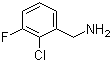 structure of CAS# 72235-54-2, 2-氯-3-氟苯甲胺