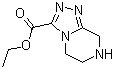 structure of CAS# 723286-68-8, 5,6,7,8-四氢-[1,2,4]三唑并[4,3-a]吡嗪-3-羧酸乙酯
