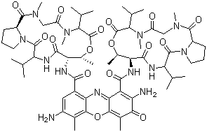 structure of CAS# 7240-37-1, 7-氨基放线菌素 D