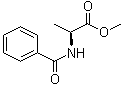 structure of CAS# 7244-67-9, N-苯甲酰基-L-丙氨酸甲酯