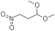 CAS # 72447-81-5, 1,1-Dimethoxy-3-nitropropane, 3-Nitropropanal dimethyl acetal, 3-Nitropropionaldehyde dimethyl acetal