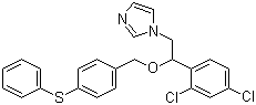 CAS # 72479-26-6, Fenticonazole, 1-[2-(2,4-Dichlorophenyl)-2-[[4-(phenylthio)phenyl]methoxy]ethyl]-1H-imidazole