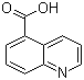 structure of CAS# 7250-53-5, Quinoline-5-carboxylic acid