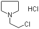 structure of CAS# 7250-67-1, N-(2-氯乙基)吡咯烷盐酸盐