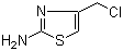 structure of CAS# 7250-84-2, 4-(氯甲基)噻唑-2-胺