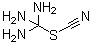 CAS # 7253-03-4, Thiocyanic acid triaminomethyl ester