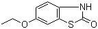 structure of CAS# 72680-01-4, 6-乙氧基-2(3H)-苯并噻唑酮
