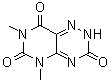 CAS # 7271-90-1, 5,7-Dimethylpyrimido[4,5-e]-1,2,4-triazine-3,6,8(2H,5H,7H)-trione, NSC 21960