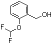 structure of CAS# 72768-94-6, 2-(Difluoromethoxy)benzyl alcohol